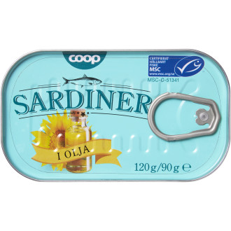 Sardiner I Olja
