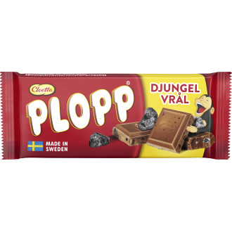 Chokladkaka Plopp Djungelvrål Cloetta