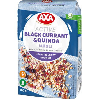 Musli Active Black Currant & Quinoa