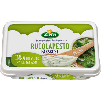 Färskost Ruccolapesto 15%