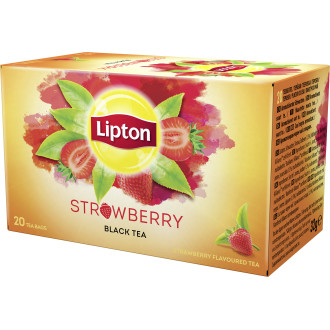 Svart Te Strawberry 20-Pack