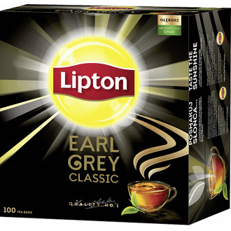 Svart Te Rich Earl Grey 100-Pack