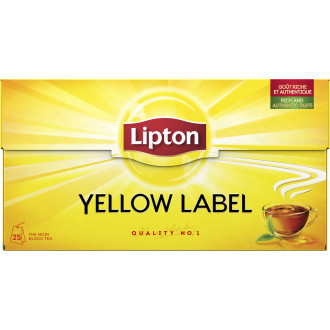 Svart Te Yellow Label 25-Pack