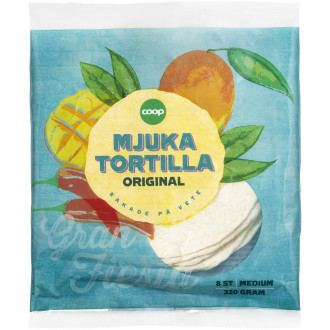 Mjuka Tortillas Vete 8 st