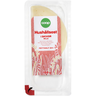 Skivad Hushållsost Mild