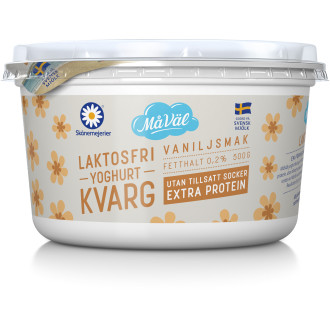 Yoghurtkvarg Vanilj Laktosfri