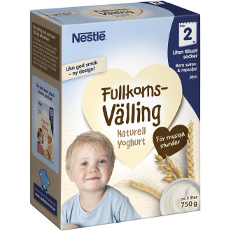 Välling Fullkorn & Naturell Yogurt 2 År