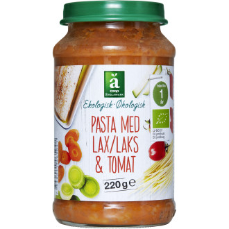 Pasta Med Lax & Tomat 1 År EKO