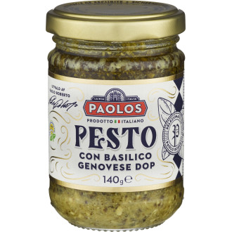 Pesto Con Basilico Genovese D.O.P. Paolos