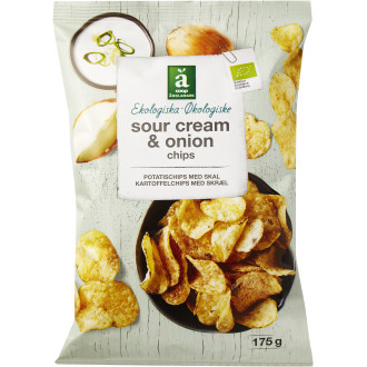 Chips Sourcream & Onion KRAV