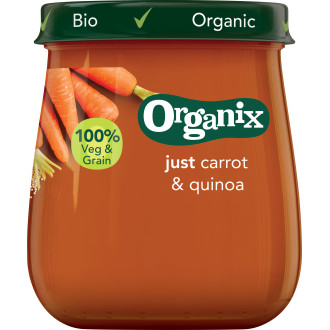 Organix Carrot & Quinoa 6 Mån