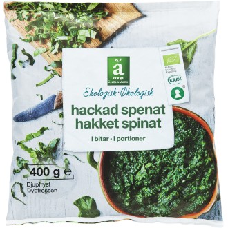 Hackad Spenat Änglamark KRAV Frys