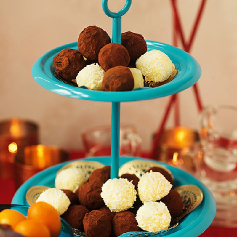 Mörk chokladtryffel