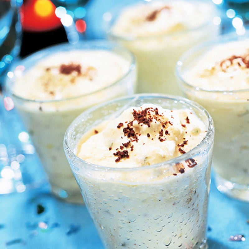 Semifreddo med nougat