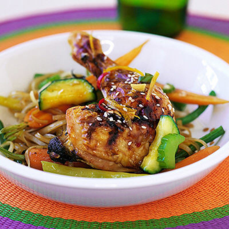 Kinakyckling med citron och chili