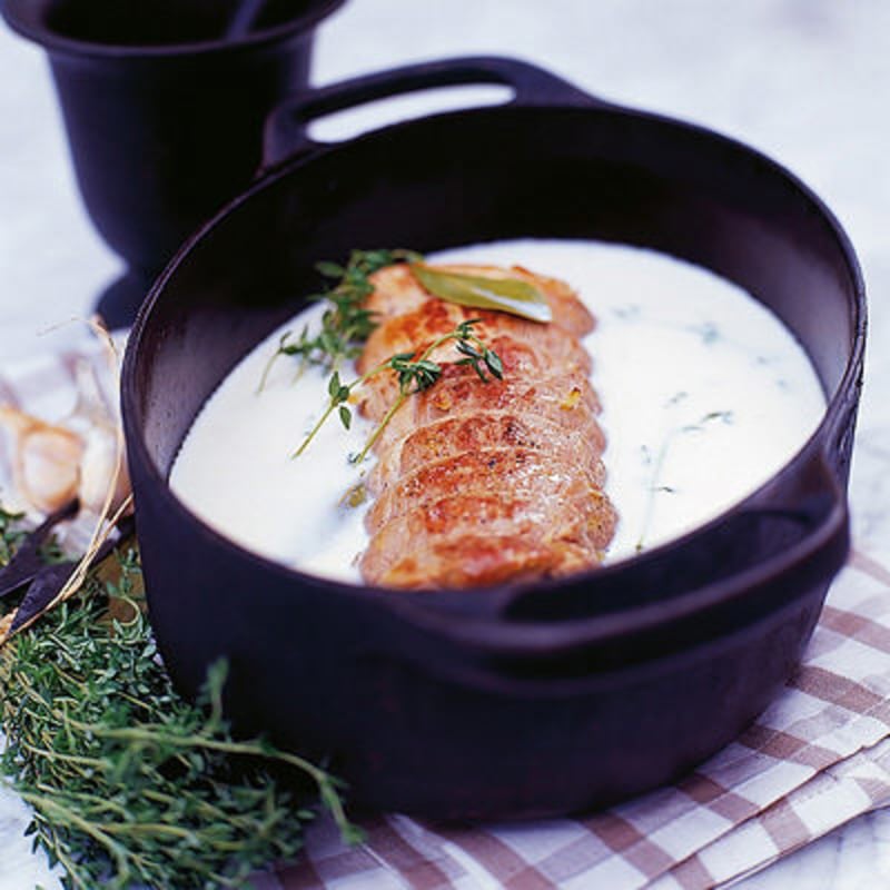 Porc au lait
