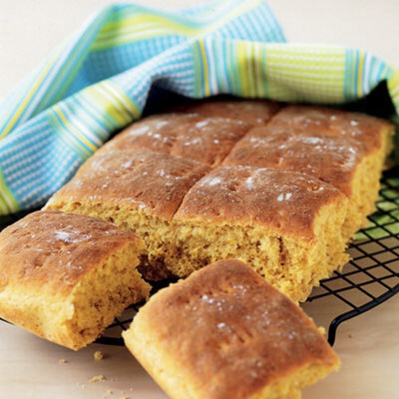 Morotsbröd i långpanna