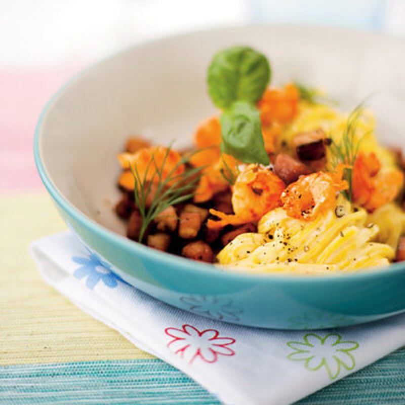 Kräftpasta