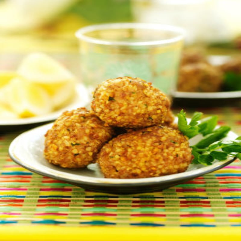 Lammbullar med bulgur