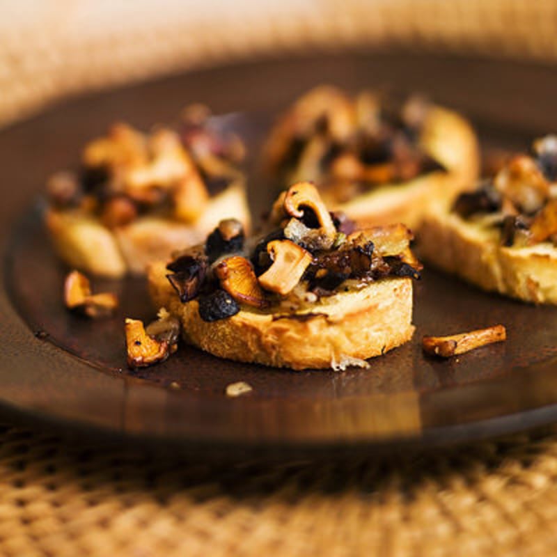Svampbruschetta