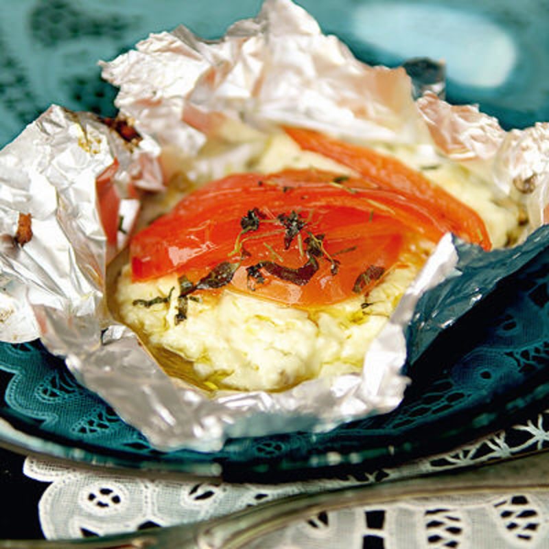 Folieinbakad överraskningsfeta