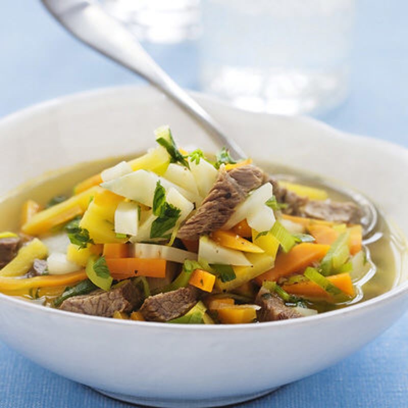 Kött- och grönsakssoppa