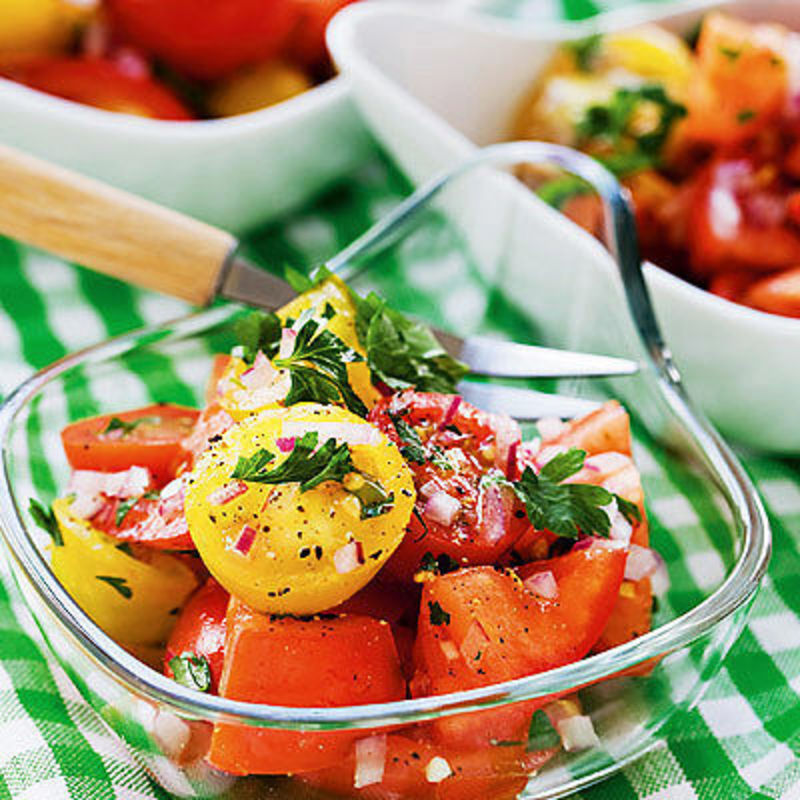 Fransk tomatsallad