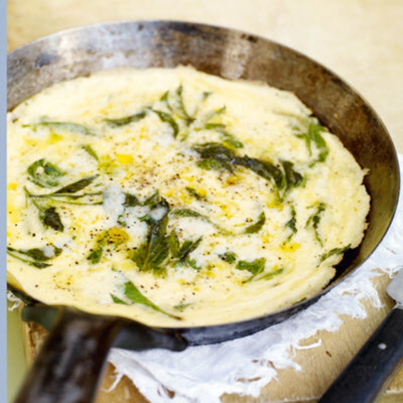 Kirskålsfrittata