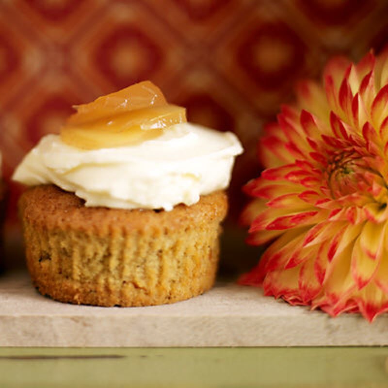 Morotscupcakes med philadelphiatopping