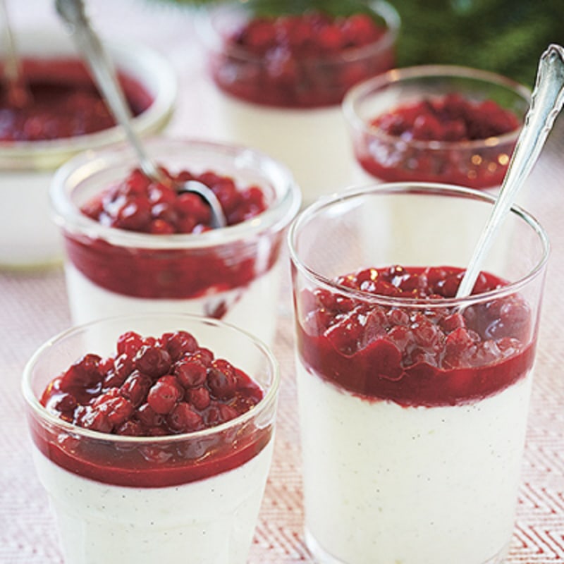 Rispudding med lingon