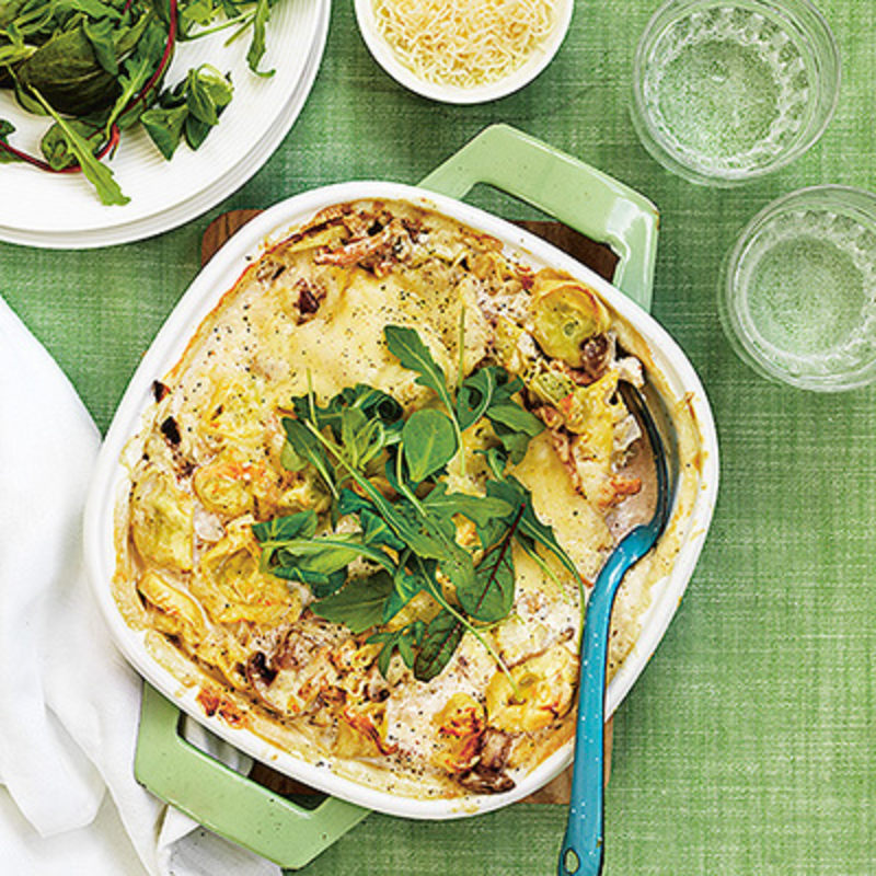Enkel pastagratäng