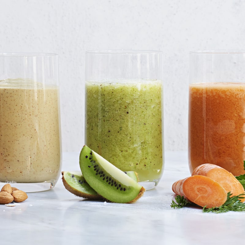 Grön kiwikick smoothie
