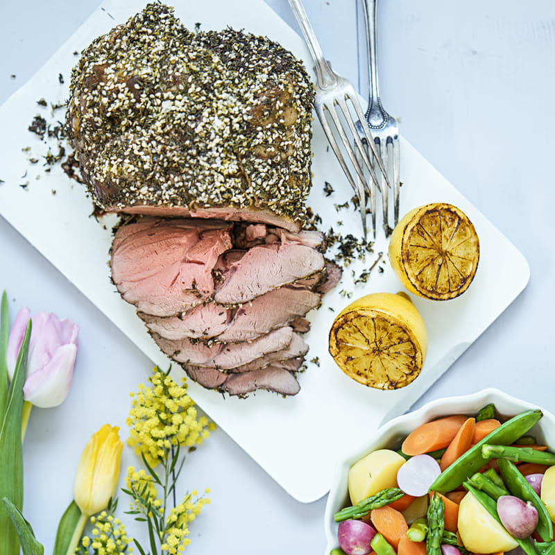 Lammstek med zaatar