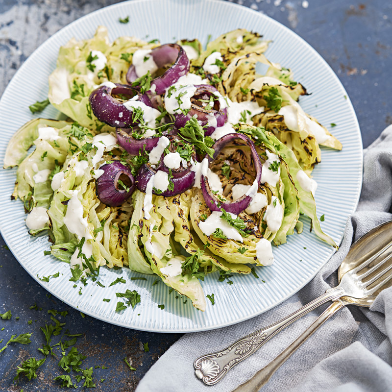 Grillad coleslaw