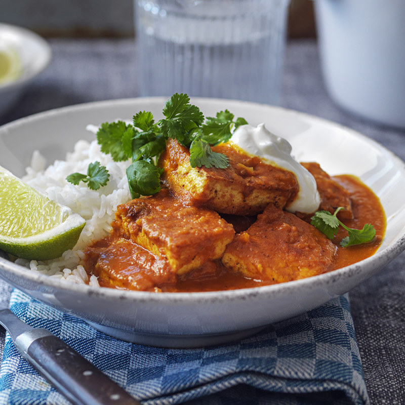 Tofu tikka masala