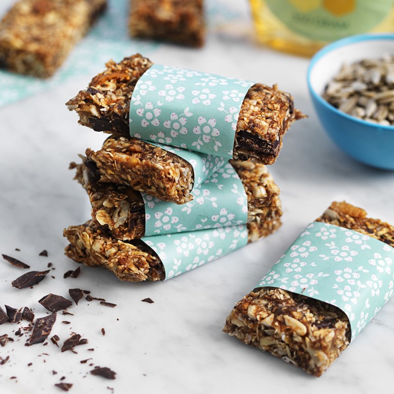 Energibars med dadlar