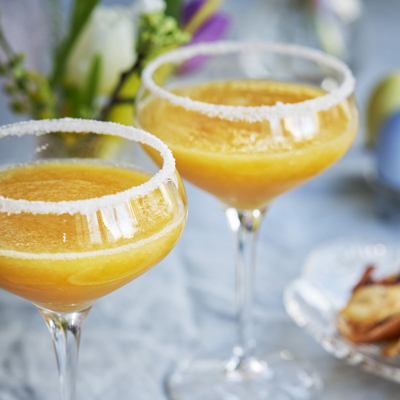 Peach bubbles