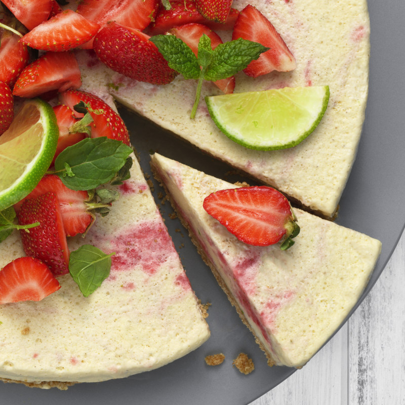 Fryst cheesecake