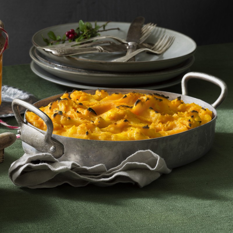 Pommes duchesse på sötpotatis
