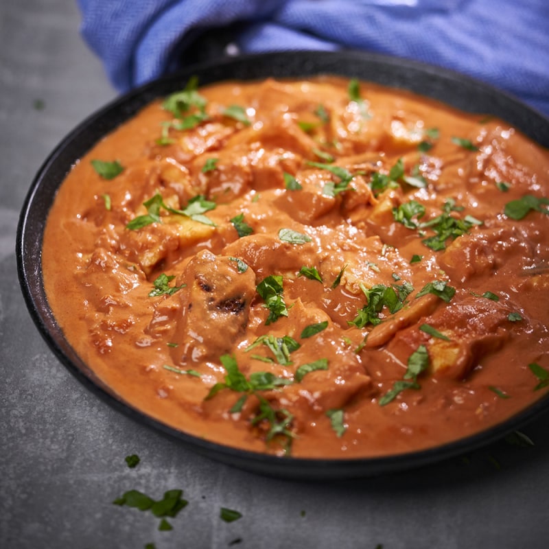 Enkel halloumi stroganoff