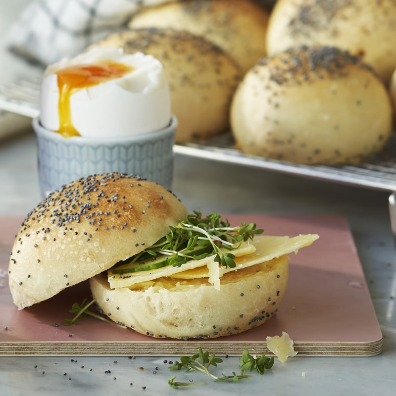 Nattjästa frukostbullar