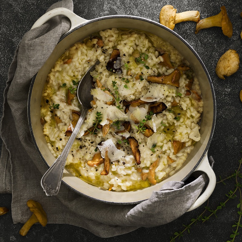Kantarellrisotto