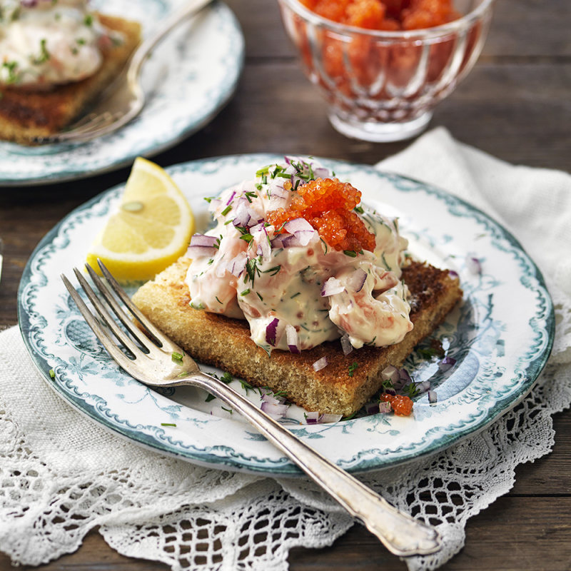 Toast skagen