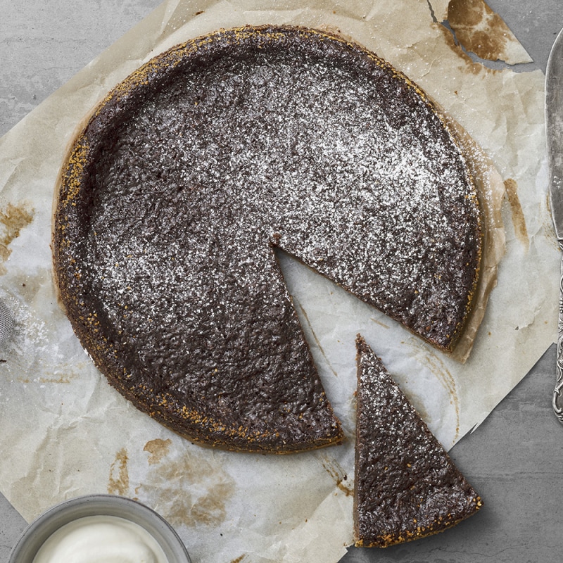 Vegansk kladdkaka