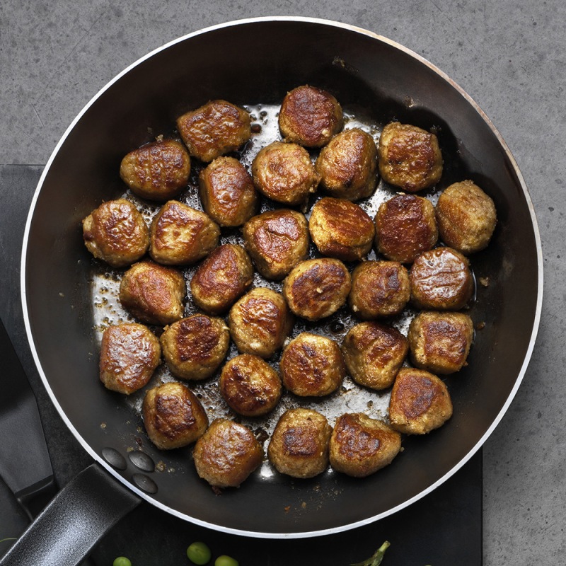 Kycklingbullar med citron och körvel