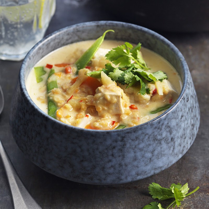 Tom kha tofu