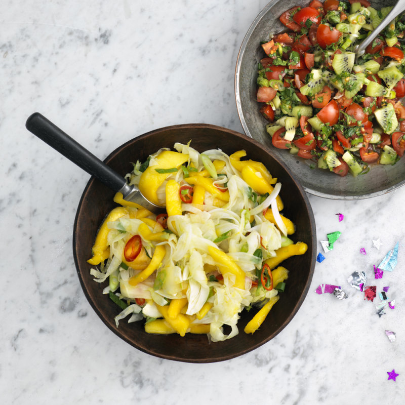 Fänkåls- och mangosallad