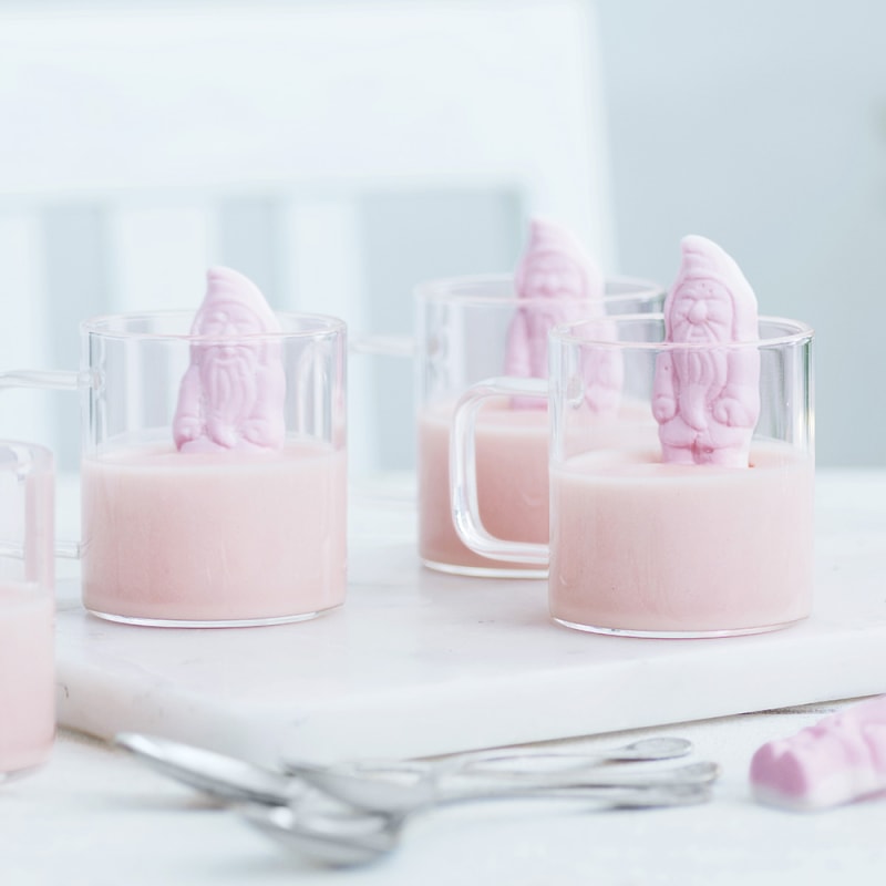 Skumtomtepannacotta