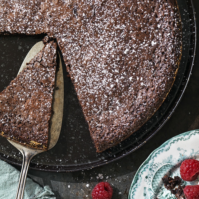 Kladdkaka utan ägg