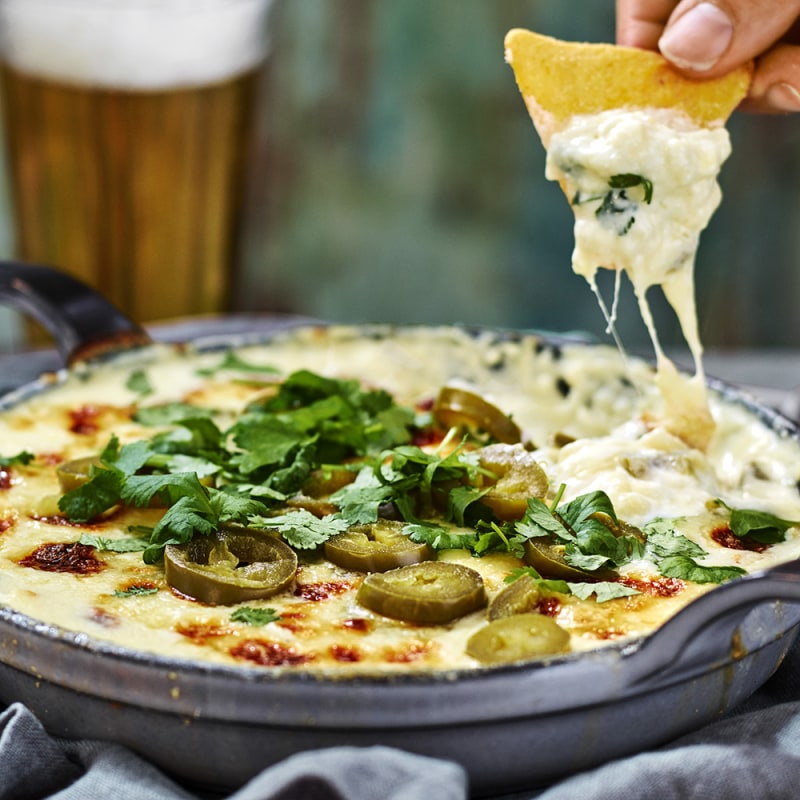Chili cheese-dipp